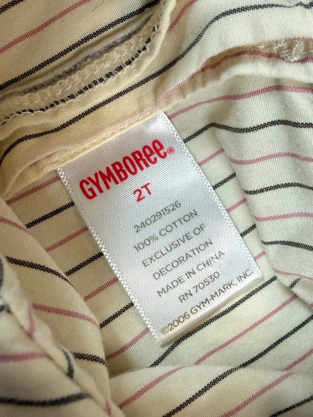 Gymboree 2006 vintage